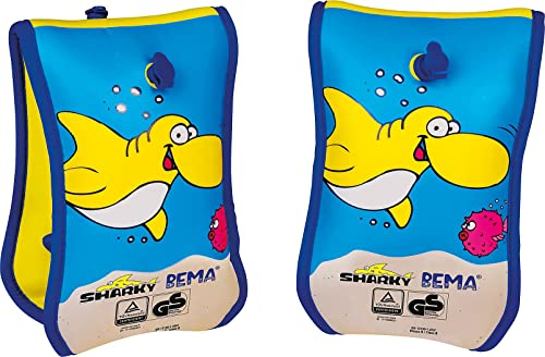BEMA® Neopren-Schwimmflügel Sharky, inkl. Lernkarten & virtuellem Schwimmkurs