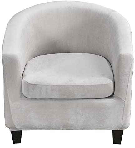 CHNSHOME Funda de sillón Chesterfield Fundas para sillas de Club Funda de Silla de Bar elástico Fundas de Silla de cóctel Tullsta