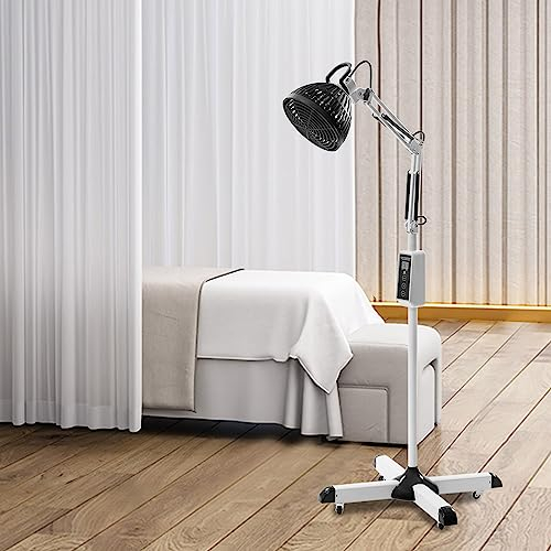 Rotlichtlampe Infrarot-Lampe Wärmestrahler Infrarotstrahler Wärmelampe Heizlampe für Büros Rehabilitationszentren, Gesundheitszentren Kliniken usw