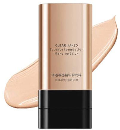 Foundation Stick, Full Coverage Creme Foundation, Wasserfest Und Langanhaltend Make Up Feuchtigkeitsspendender Concealer Balm Natural Glow Für Den Tag Makellose Haut