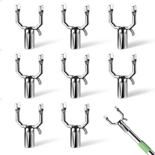 Ztolbriy Lot de 8 Support de Branche Arbre Fruiter, Fourche Support Arbre Fruiter Aluminium Léger, Support Métal Arbre Fruiter Durable, Tuteur Arbre Fruiter pour Jardin, Vignoble et Verger