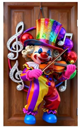 Banderola para Puerta de Carnaval | Fondo Fotográfico Animado 90 X 180 Cm - Telón Fotográfico - para Entrada Cocina Escuela Hogar Habitación Fiesta Escaparate