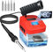 Kabelloser Lötkolben für Milwaukee M18 18 V Akku mit Schnellheizung, LCD-Digital-Lötstation, elektrisch, mit USB-Ladeanschlüssen und Typ-C-Anschlüssen, verstellbarer Lötkolben, tragbar, für Heimwerker