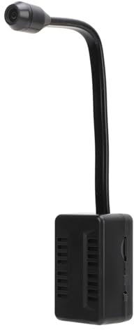 Liten Säkerhetskamera, 1080P WiFi Inomhuskamera med 145° Vidvinkel, Rörelsedetektering, Brusreducering, Loopinspelning, Justerbar Kamera för Hembutik (128GB)