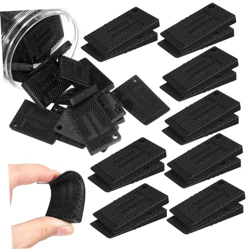 CHILDWEET 40stücke Möbel Leveling Shims Einstellbare Kunststoffunterlagen Für Tischbeine Und Geräte Stabilitätslösungen Für Unebene Böden Mit Praktischer Aufbewahrungsbox