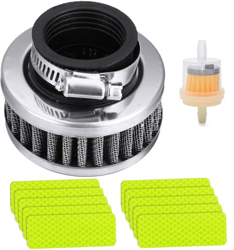 ZAMDOE 52-58 mm Filtro de Aire Universal para Motocicletas para 110 cc-160 CC para BMW para Honda para Yamaha para Suzuki para Kawasaki para Taotao para Kazuma ATV Pit Scooter Motocicleta Quad