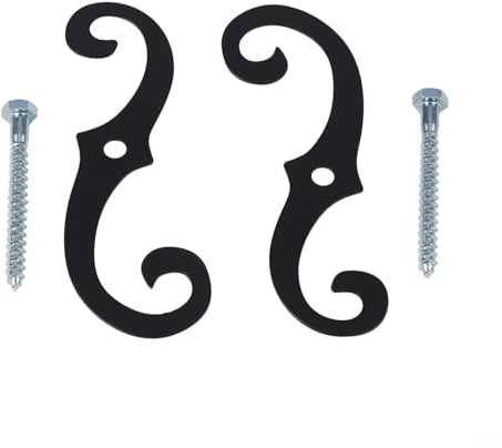 Locking Window Fasteners, Weatherproof Metal Shutter Fasteners Window Stay Locks with Screws for Home and Business Exteriors