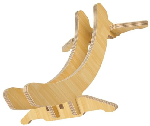 MAGICLULU Supporto per Esposizione Bici in Legno Regolabile Parcheggio per Biciclette Stabile e Antiscivolo Espositore per Bici per Mountain Bike per Uso Domestico e Deposito al Coperto