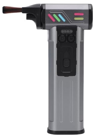 Jectse Spolverino Elettrico, Pulitore per Tastiera Computer 130000 Giri/min, Soffiatore Portatile Ricaricabile da 4000 MAh per Tastiera PC, Auto, Campeggio All'aperto
