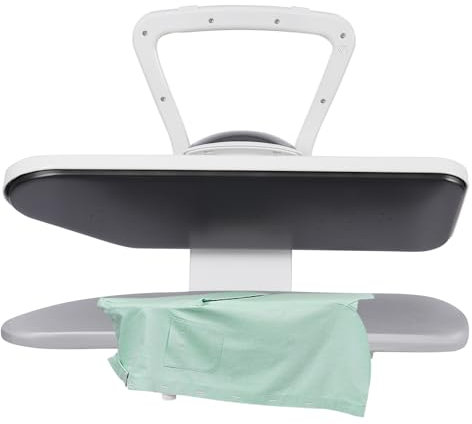 Macchina da stiro professionale, pressa a vapore intelligente con touch screen, voce Ai, 5 programmi e regolazione della temperatura, macchina da stiro per camicie, pantaloni, lenzuola, 2200 W, bianco