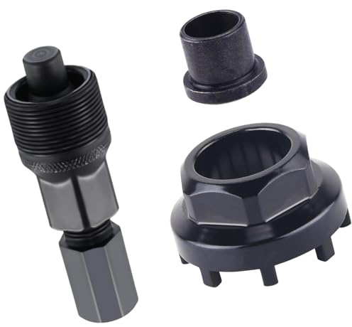 DOSERTY Professionelle Fahrräder 8 Kerben Kettenblatt Lockring Installation Entferner Werkzeug Fahrräder Tretlager Wartung Tretlager Kettenblatt Lockring