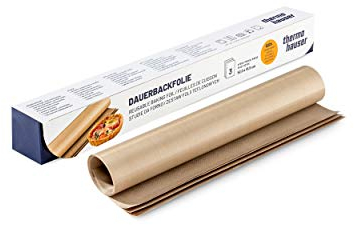 Thermohauser - Set di 3 pellicole da forno permanenti GN 1/1-52 x 31 5 cm - Pellicola da forno riutilizzabile - Facile pulizia 8300055713