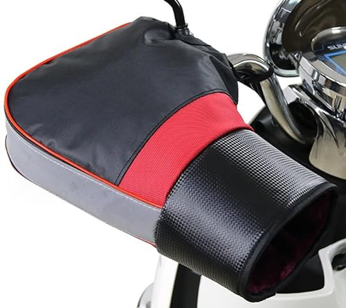 Motorcycle Handlebar Muffs Gloves Handlebar Warmer Motorbike Scooter Gloves Waterproof Waterproof Motorcycle Bar Muff Mittens Handlebar Cover Motorcycle Accessories Thermal Snowmobile Gloves