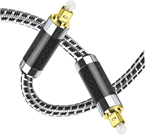 BESTonZON 1 Audioleitung Mini-spielekonsolen Heimkino-lautsprecher Ultraflacher Fernseher Digitalkabel Für Heimkino Audio-verbindungskabel Optischer Audio-thread Toslink-kabel Glasfaser Dvd