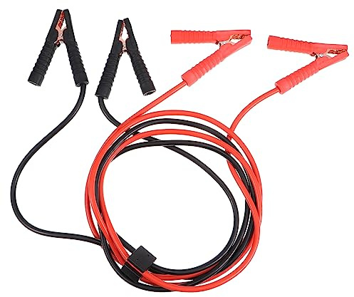 Cavi Jumper Batteria Auto 2000a Guaina, Rame-alluminio Nero