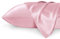 Bedsure Satin Pillowcase for Hair and Skin - Similar to Silk Pillowcase, Cooling Pillow Cases 2 Pack with Envelope Closure, Gifts for Women, Queen & Standard Size 50x75 cm, Rose Shadow