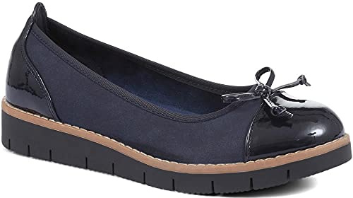 Pavers Womens Ballet Pumps | All Year Round | Pumps Shoe | Slip On