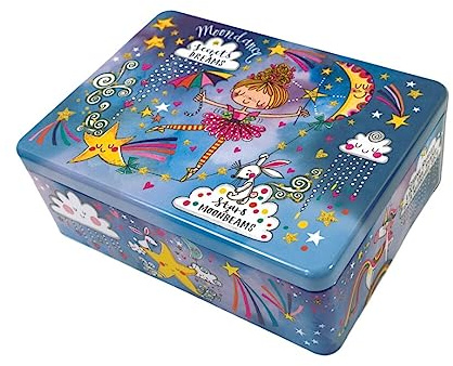 Rachel Ellen Designs Ltd Moon Dance - Lata de almacenamiento