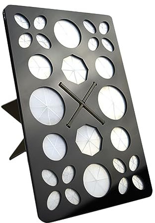 Angoily support de pinceau de maquillage séchant à l'air porte-pinceau de maquillage pliable pinceaux maquillages porte-pinceau cosmétique porte-pinceaux de maquillage Séchoir