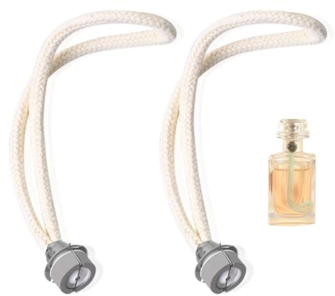 2 Pack Burner Wick, Oil Wick Replacement Fragrance for Catalytic Burner Diffusers, Ideal for Aromatherapy, Air Purification, Home Decoration, Compatible with Most Fragrance Lamps, 6.1 Inch