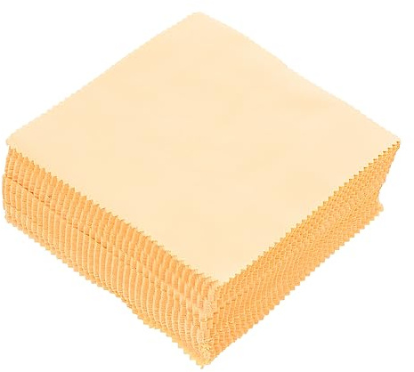 Healvian 100piezas Paños De Limpieza Microfibra Para Gafas Lentes y Cámaras Sin