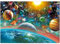 MXJSUA Diamant Painting Bilde Diamant Malerei Set für Erwachsene, 5D Diamant Bilde Kunst, Vollbohrer, Großer Universum Planet Strass Stickerei Kreuzstich Kunsthandwerk Leinwand Wanddekoration 30x40cm
