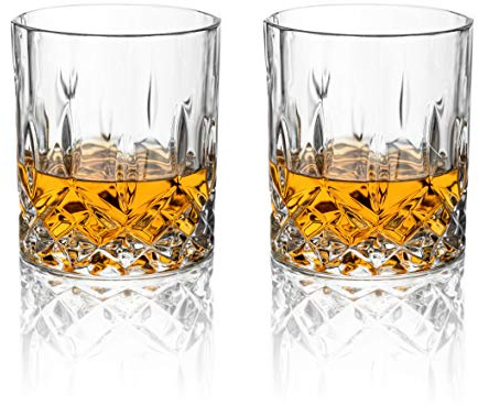 DIAMANTE - Bicchiere da whisky Dorchester, in cristallo senza piombo, confezione da 2