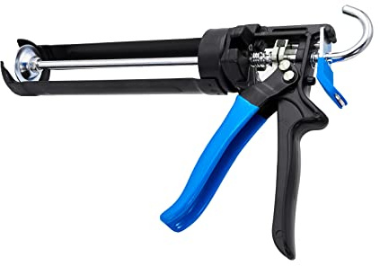 CONFAST 10 oz Heavy Duty Manual Caulking Gun with Rubber Trigger