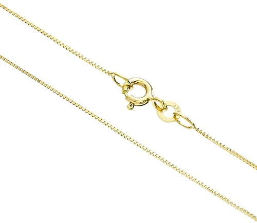 Echtgold 8 kt 333 Gold Goldkette Veneziakette Halskette Kette Collier Schmuck verschiedene Breiten und Längen (42, Veneziakette)