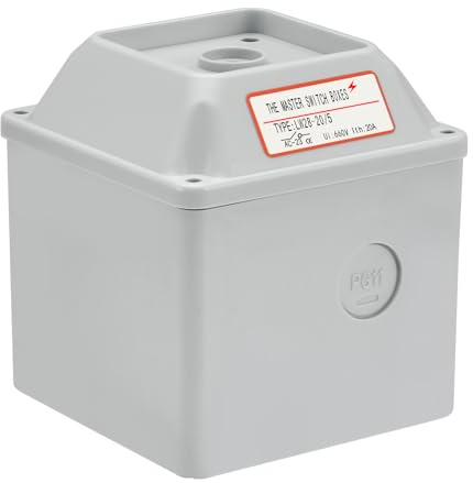 Heschen Interruptor principal exterior caja LW28-20/5, trabajo para LW28-20 serie SZW26-20 interruptor giratorio universal