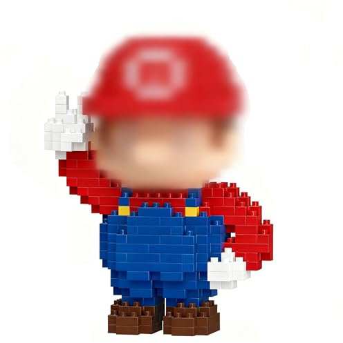 AEIXYA Mini Blocchi Da Costruzione Figurina Red Hat, Set Di Blocchi Da Costruzione, Blocchi Da Incastrare Animali Carini, Per Bambini Dai 6 Anni In Su, Regali Di Compleanno Per Adulti.