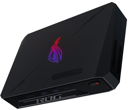 ASUS NUC 14 ROG Mini PC RNUC14SRKU7168A2I (Intel Core Ultra 7 155H vPro Prozessor, Nvidia GeForce RTX4060 Grafik, 512GB Speicher, 2X 8GB RAM, Intel Killer WiFi 6E, Windows 11, mit EU-Netzkabel)