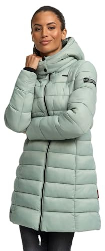 MARIKOO Abrigo acolchado de transición otoño invierno chaqueta abrigo acolchado B603, L