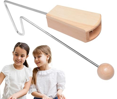 Vibraslap-instrument – trämusikinstrument, vibraslap-träinstrument | slaginstrument högt vibraslap, vibra slap slaginstrument, vibraslap-instrument för musiker show