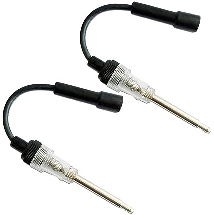 Anneome 2stücke Zündfunkenprüfer Mit Löchern Inline Zündkerzen Prüfer Diagnosetester Zündsystem Motorprüfung Langlebig Praktisch Geeignet Für Kfz Zündungsprüfung