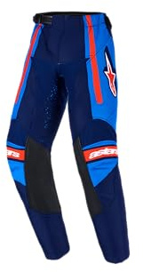 Alpinestars Racer Nomur Pantalons de motocross pour enfants, blau/orange, 18