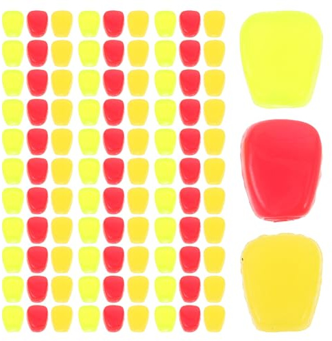 Anneome 150 Leurres Artificiels en Forme De Maïs pour La Pêche À La Carpe Appât Artificiel en Silicone Flottant pour La Truite Appât Souple en Forme De Maïs