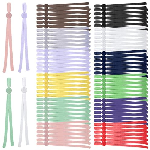 60 stycken valpar ID-halsband justerbart valphalsband kattunge halsband | Flerfärgad nylon valphalsband för uppfödare valphalsband set för nyfödda valpar kattungar, 12 färger