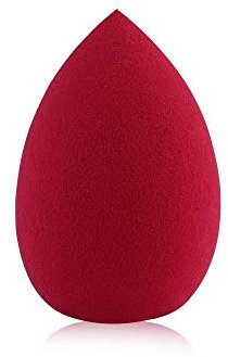 MWBLN Éponge de maquillage,1Pcs Makeup Foundation Sponge,Make Up Cosmetic Puff, Powder Concealer Cream Water-drop Gourd Shape Beauty Tools 1Pcsred