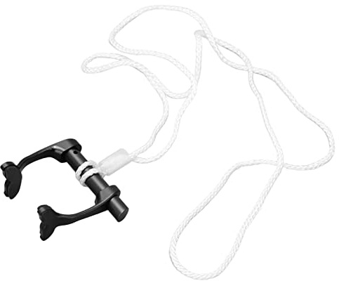Pinza Nasale, Tappi Nasali con Cinturino Anti Perdita per Nuoto Apnea, Design Confortevole per Allenamento Subacqueo e Principianti ()