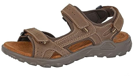Roamers M422B Mens Sandals Brown