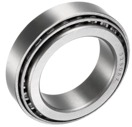 Kozelo 1pz 32906x Cuscinetto a Rulli Conici -[30mm x 47mm x 12mm] Set di Cono e Coppa Acciaio Cromato per l'Utilizzo Nei Sistemi di Trasporto