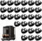 Cexovo Roulettes Pivotantes Auto Adhésives 28 Pièces Poulie Mobile Rotative Petite Roulettes pour Meubles Mini Transfert Roulettes de Meubles à 360 Degrés pour petits meubles