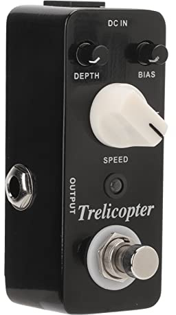 Pedale Effetto Tremolo Suono Vibrato in Metallo per Accessori per Chitarra MTR1