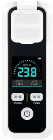 Medidor de azúcar, pantalla a color IPS HD de 1,54'', comprobador automático de azúcar, kit de prueba de monitor de azúcar en sangre con datos USB, paño de pulido y gotero para uso doméstico.