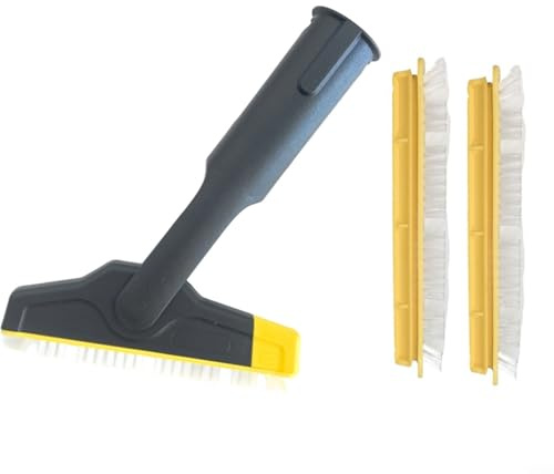 MoSundi Strisce di spazzola per malta grande, giunto flessibile con setole sostituibili per Karcher per SC 1 Multi & Up, per EASYFIX, Deluxe, per pulitori a vapore SC 2-5