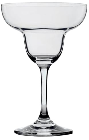 NUOBESTY Verre à vin mousseux en verre cristal transparent 295 ml coupe à vin décorative unique élégant pour bar restaurant et événements