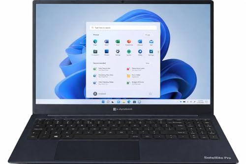 Toshiba Satellite Pro C50-H Notebook – Intel Core i3-1005G1, 8GB RAM, SSD 256Gb, Display 15,6”, Wi-Fi, Windows 11 Pro (Ricondizionato)