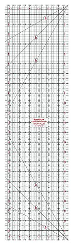 Liquidraw® Patchwork Quilting Ruler, Acrylic Imperial Template Transparent (6 x 24/6 x 18/6 x 12) (6 x 24)