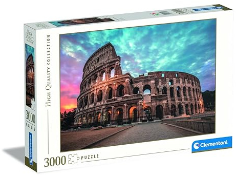 Clementoni - 33548 - Collection Puzzle - Coliseum Sunrise - 3000 pieces - Made in Italy - Jigsaw Puzzles for Adult